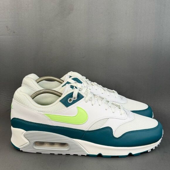 Nike Air Max 90/1 'Spruce Lime' athletic sneaker shoes men’s size 11 new - Picture 1 of 10